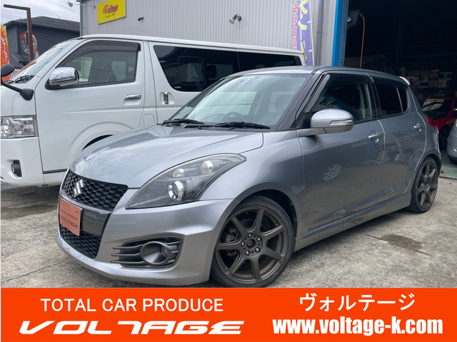 スイフト 1.6 スポーツ 社外マフラー WORK17インチアルミ