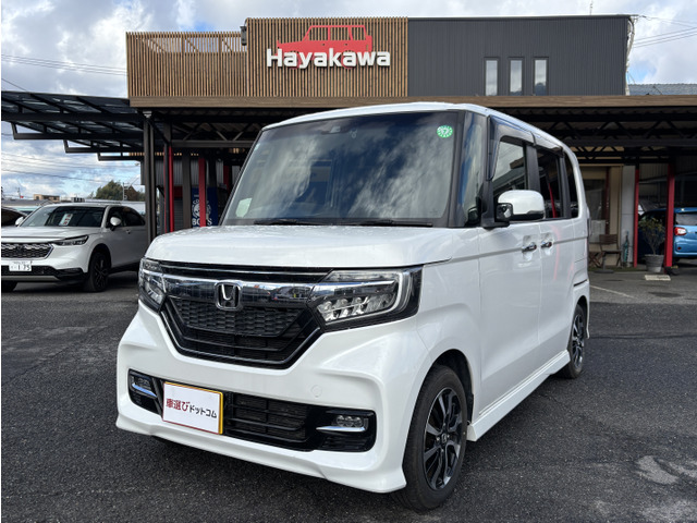 N-BOXカスタムG L ホンダセンシング片側電動スライドドア 純ナビ フルセグ