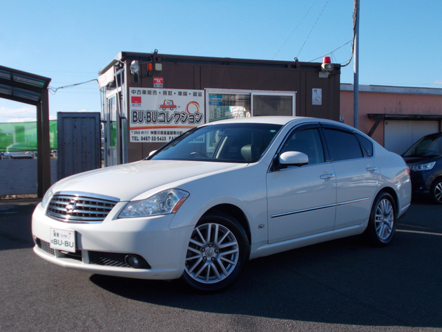 フーガ3.5 350GT純正ナビ バック&サイドカメラ ETC