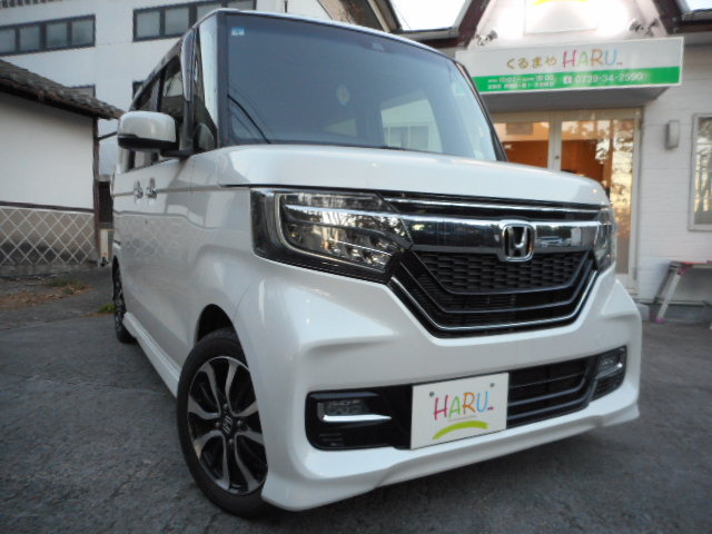 N-BOXカスタム G L ホンダセンシング 純正ナビ Bカメラ パワスラ ETC