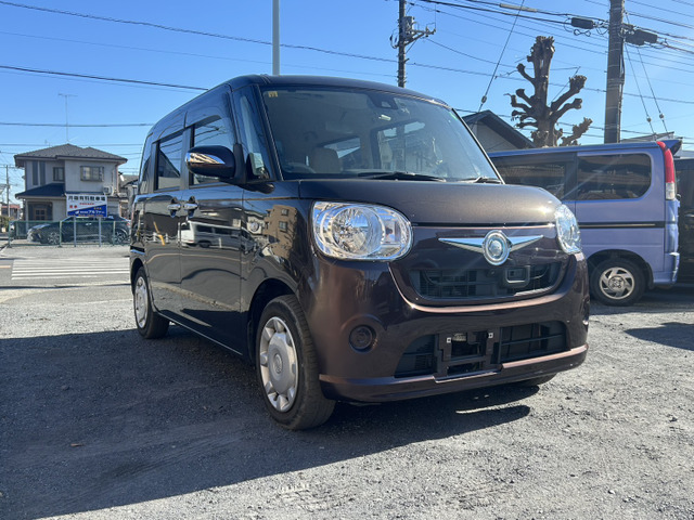 ムーヴキャンバス X リミテッド SAII プッシュスタート 両側電動スライドドア