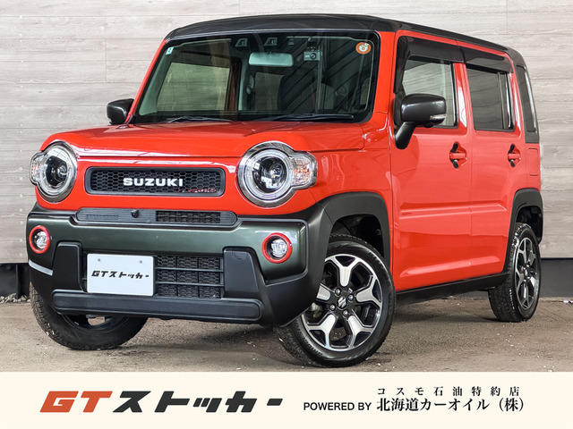 ハスラーハイブリッド(HYBRID) Xターボ 4WDワンオーナー 純正9型ナビ TV 全方位