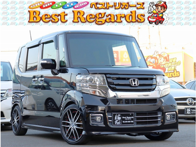 N-BOXカスタムG SSパッケージ ブラックスタイル車検整備付 4.9Mキロ 特別仕様車