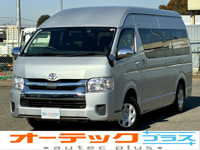 ハイエース2.7 グランドキャビン 4WD電動スライドドア 社外ナビ バックカメラ