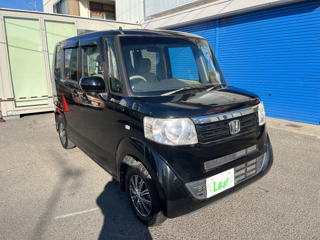 ホンダ N-oneホワイト/ブラック ナビETCテレビ　GLパッケージ　車検2年 ホンダ N-BOXカスタム G Lパッケージ 車検2年付 Pスラ ナビTV・B