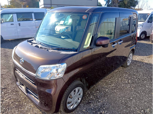 タント X 社外ナビTV ETC プッシュスタート