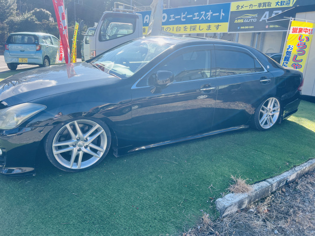 クラウンアスリート3.5シャコタン 社外エアロ ローダウン