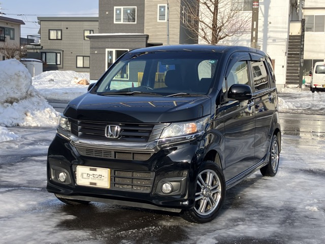 N-WGNカスタムG ターボパッケージ 4WD本州車 純正ナビ TV Bカメラ HID