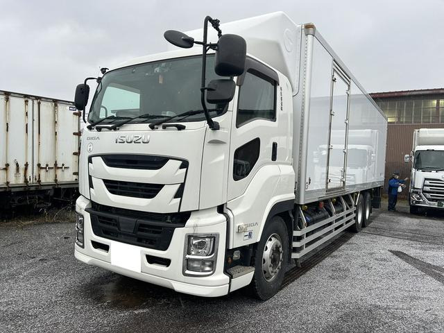 ギガ 冷凍冷蔵車 エアサス 3軸高床1デフ冷凍車