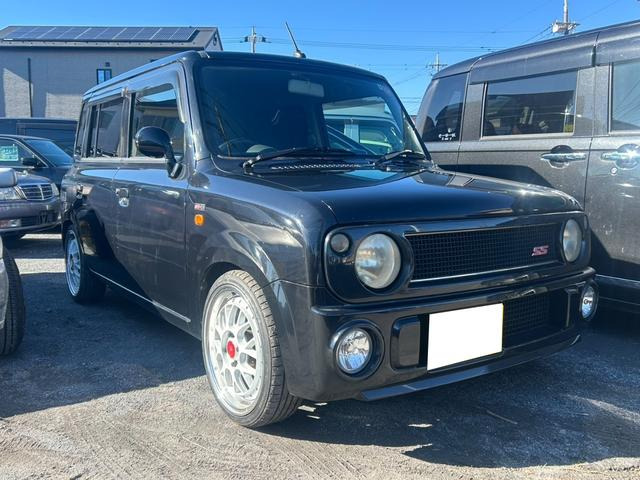 アルトラパンSSターボ 社外マフラー キーレス エアコン