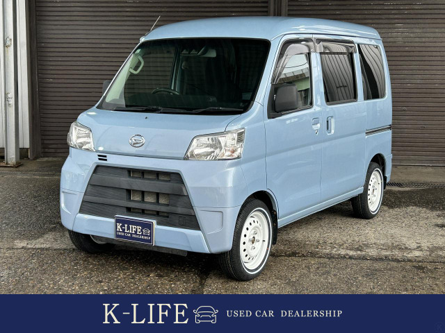 ハイゼットカーゴデラックス SAIII ハイルーフ 4WDナビ Bluetooth 新品タイヤ