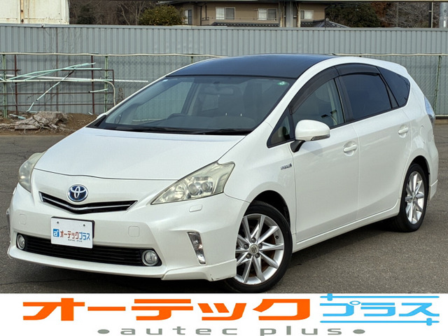 プリウスα 1.8 S ツーリングセレクション ワンオーナーガラスルーフ 純正ナビ