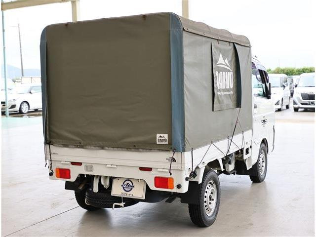 日産 NT100クリッパー DX 農繁仕様 4WD CARVO幌・黒バンパー・Bカメラ