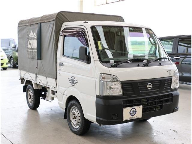 日産 NT100クリッパー DX 農繁仕様 4WD CARVO幌・黒バンパー・Bカメラ