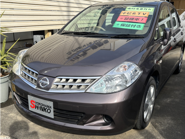 ティーダラティオ1.5 15Mナビ テレビ付き 禁煙車