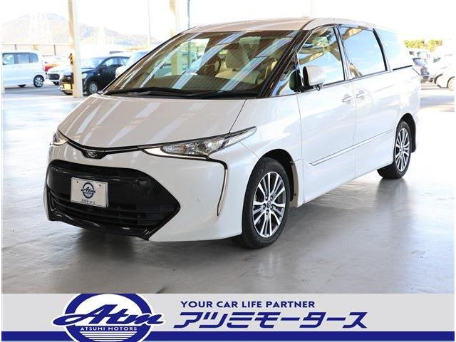 エスティマ2.4 アエラス スマート後期型・10型ナビ・Bカメラ・ETC