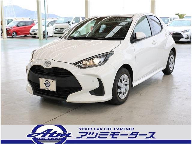 ヤリス1.0 Xソナー・スマートキー・ナビ・Bカメラ