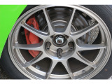 ☆Wedssportsアルミホイール装着!スポークの奥から見える赤いキャリパーがカッコいい!