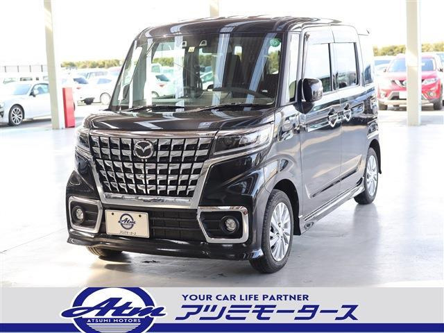 フレアワゴンカスタムスタイル ハイブリッド XGセーフS・クルコン・ナビ・フルセグ