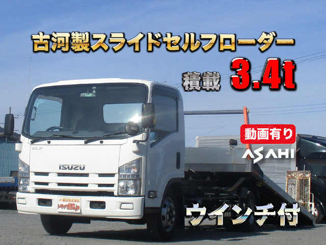エルフ  古河製スライドセルフ予備検査付3.4t