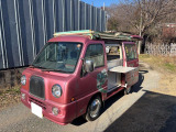 サンバーディアスワゴン クラシック キッチンカー 両側屋根付