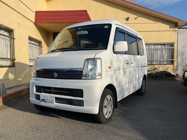 エブリイワゴン ウィズ 車いす移動車 リヤシート付 電動固定式 4WD 