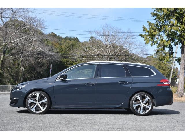 プジョー 308SW GT ブルーHDi ディーゼル レッドステッチハーフレザー