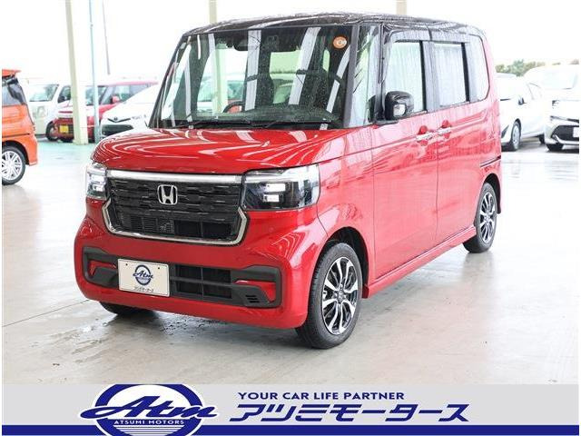 N-BOXカスタムコーディネートスタイル 2トーン9型ワイドナビ・TV・Bカメラ・ETC