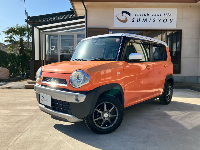 ハスラーGホワイトルーフ HID ETC ホイール