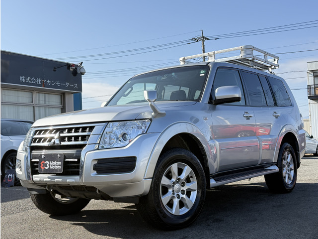 パジェロ3.0 ロング GR 4WDETC ドラレコ ルーフキャリア