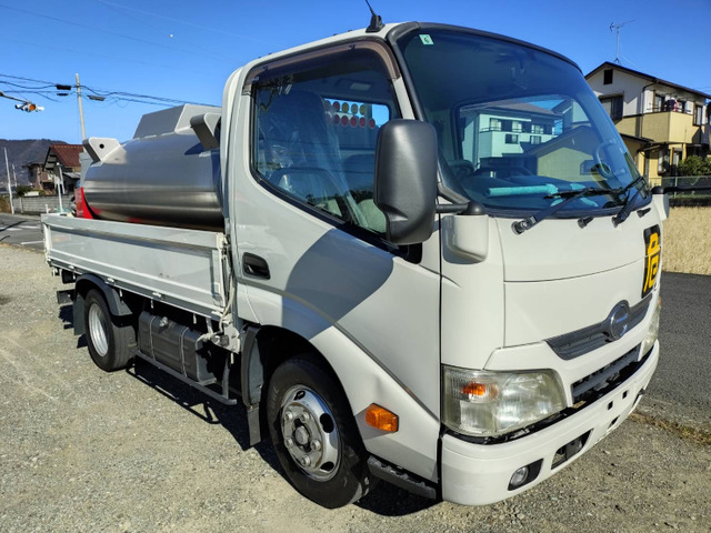 デュトロ4.0 全低床 ディーゼルタンクローリー車 1オーナー PS PW
