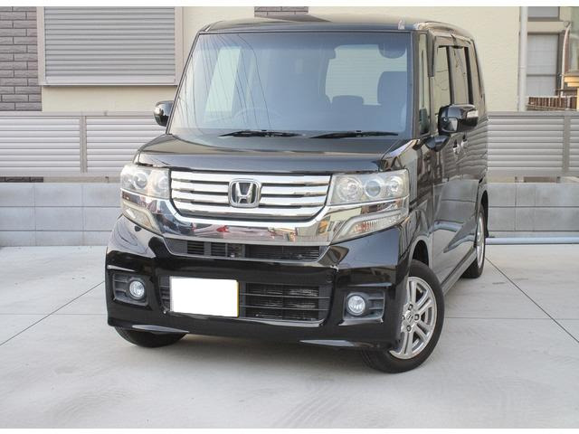 N-BOXカスタム G Lパッケージ ナビ HIDヘッドライト 純正アルミ