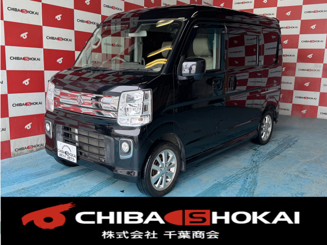 エブリイワゴンPZターボ ハイルーフ 4WD7インチナビ テレビ 片側電動スライド