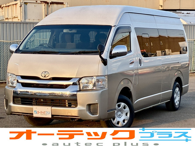 ハイエース2.7 グランドキャビン 4WD4WD クリアランスソナー 純正ナビ