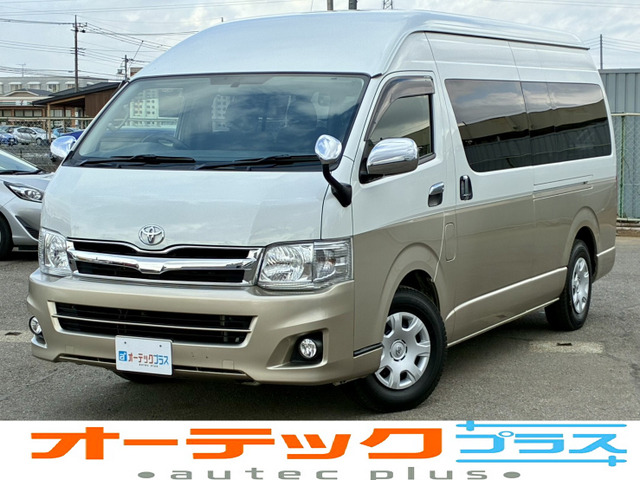 ハイエース2.7 グランドキャビン10人乗 電動スライドドア バックカメラ