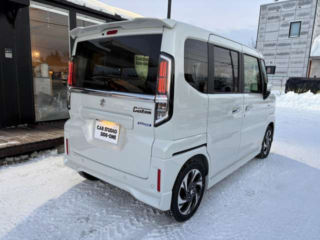 スズキ スペーシアカスタム ハイブリッド(HYBRID) XS 4WD 届出済未使用