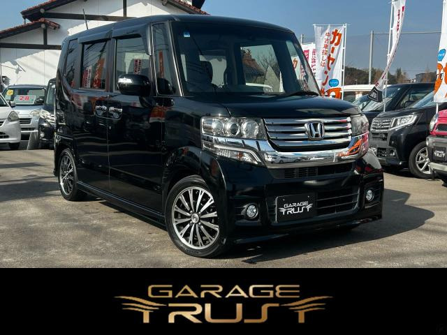 N-BOXカスタムG ターボ Lパッケージ 4WD両側パワスラ 衝突軽減 シートヒーター