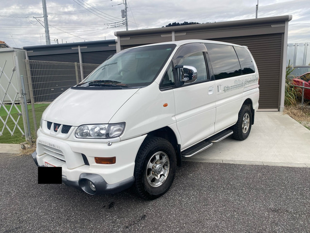 デリカスぺースギア3.0 シャモニー エアロルーフ 4WDナビ/Bluetoothバックカメラ