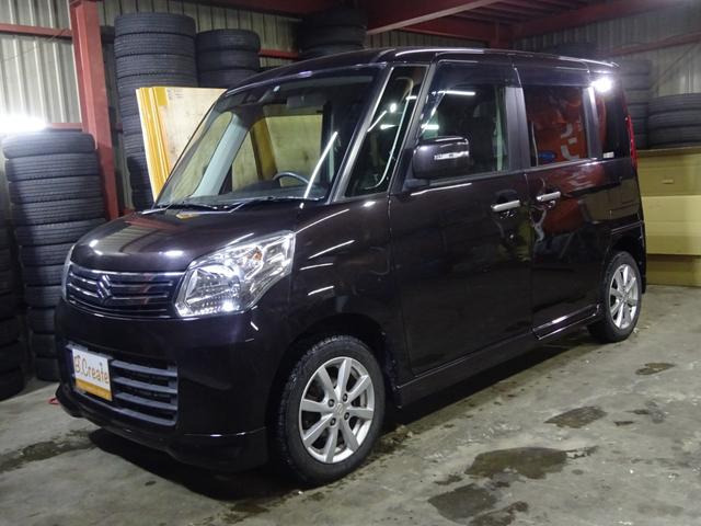 スペーシアX リミテッド 4WD本州仕入 スマホ連携ナビ TV B/T