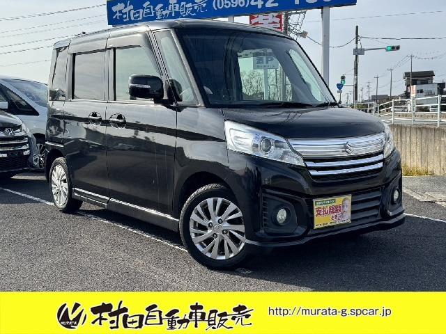 スペーシアカスタムGS1オーナ禁煙車 パワスラ キセノン