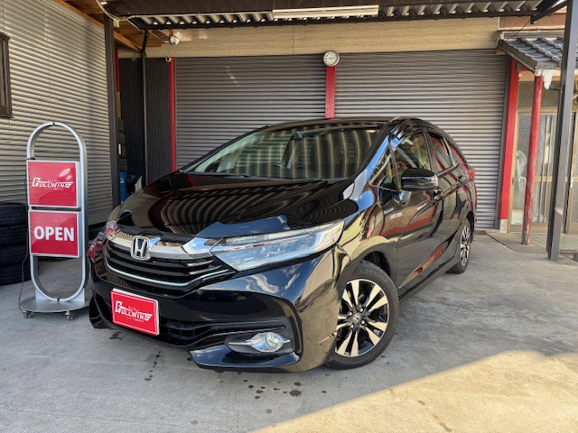 シャトル1.5 ハイブリッド X スタイルエディションアルミ LEDヘッド ナビフルセグ