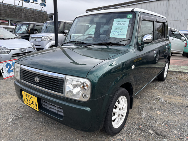 アルトラパンモード木目調インパネと木目ハンドル