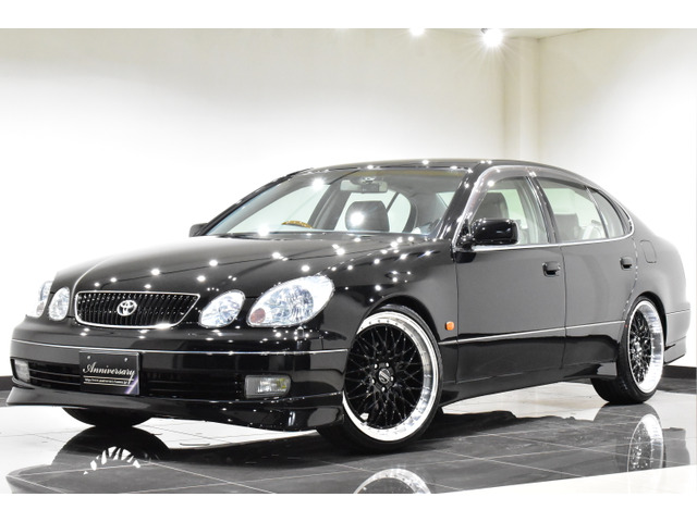 アリスト3.0 S300 ウォールナットパッケージ後期/本革/車高調/20AW/フルエアロ