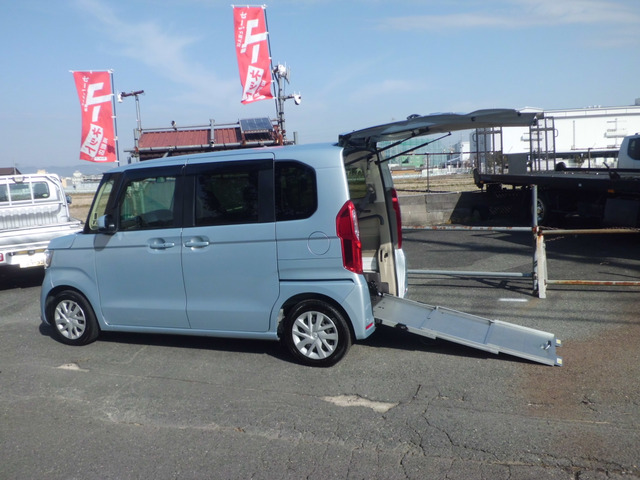 N-BOXG スロープ 車いす専用装備装着車ホンダセンシング1オーナー禁煙車ナビ