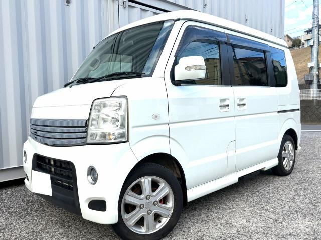 エブリイワゴンPZターボスペシャル ハイルーフ地デジ ETC 社外レーダーミラー