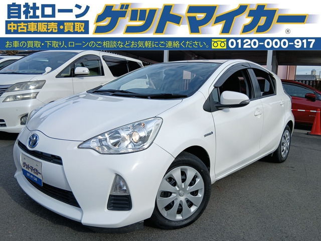 アクア 1.5 S ナビ・TV・ ETC ドアバイザー AT