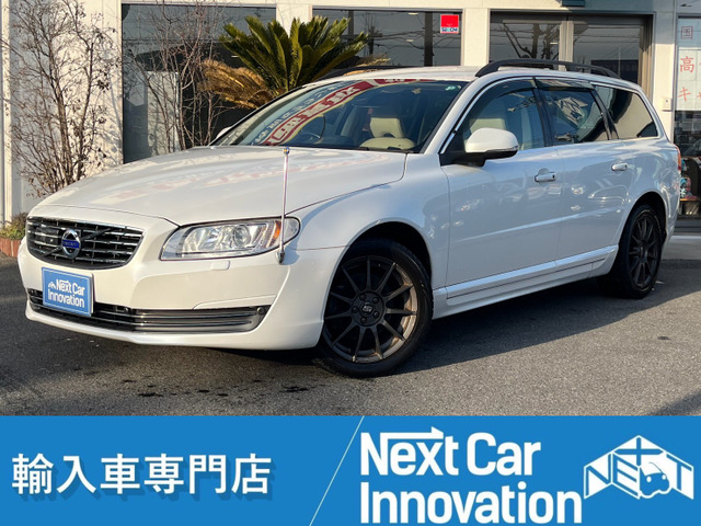 V70 T4 本革シート 純正ナビ バックカメラ