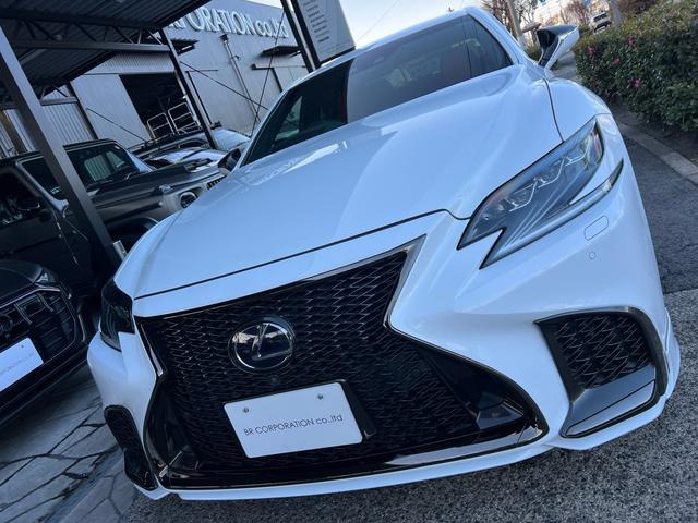 レクサス LS 500h Fスポーツ 4WD モデリスタトランクスポイラー 保証書