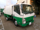 エルフ 塵芥車 2t積 極東製プレスパッカー車4.3立米