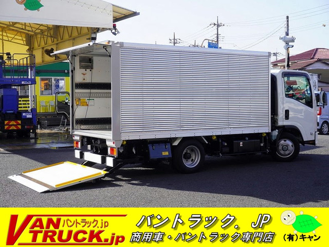 エルフ アルミバン ワイド セミロング 跳上パワーゲート